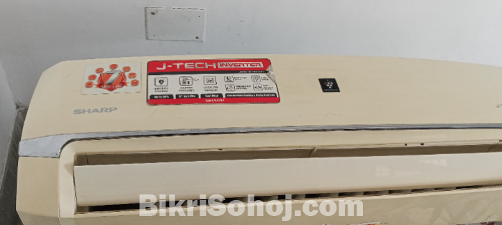 sharp 2 Ton j tech inverter AC urgent sell hobbay